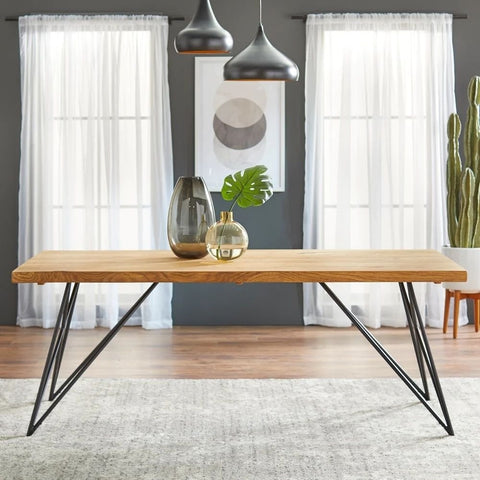 Solid Wood Dining Table | Classic Kitchen & Dining Room Furniture – Oakvello