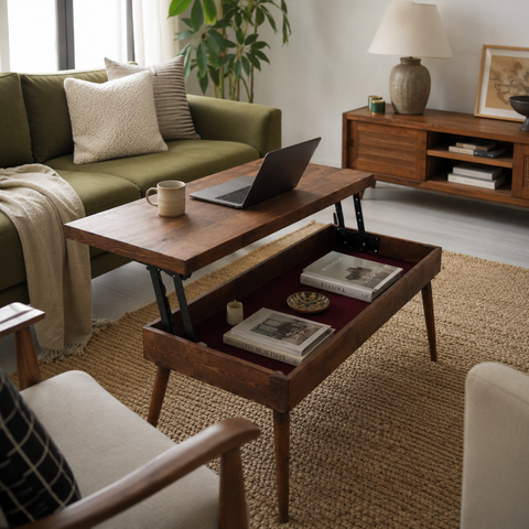 Elevate Storage Coffee Table – Lift Top with Hidden Storage