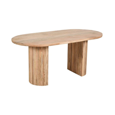 Ajmeri York 170cm Solid Wood Dining Table | Seats 6 – Oakvello