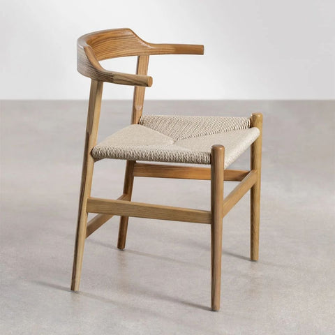 Noel Solid Wood Dining Chair | Classic Kitchen Seating – Oakvello