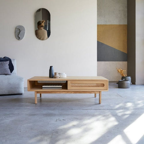 Louis Solid Wood Coffee Table | Classic Living Room Centre Table – Oakvello