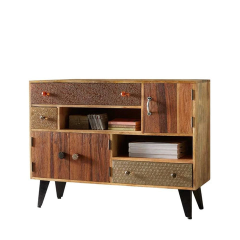 Artisan Limited Edition Solid Wood Sideboard | Handcrafted Living Room Storage – Oakvello