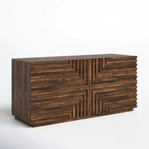 Lexus Solid Wood Chest of Drawers | Premium Bedroom Storage Dresser – Oakvello