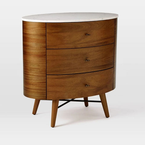 3-Drawer Solid Wood Dresser | Bedroom Storage Chest – Oakvello