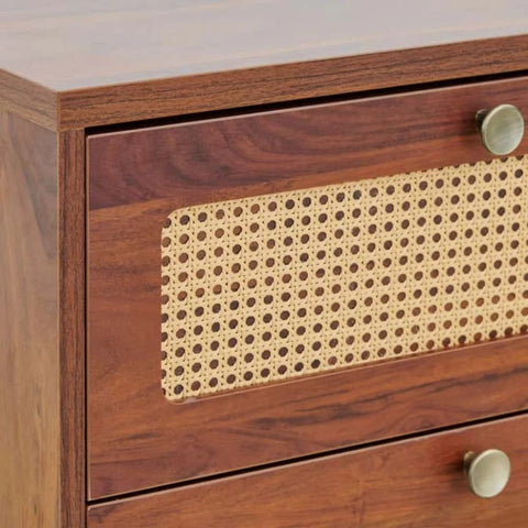 4-Drawer Solid Wood Chest of Drawers | Bedroom Storage Dresser – Oakvello