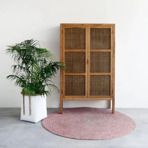 Solid Wood Tall Cabinet & Wardrobe | Bedroom Storage Furniture – Oakvello