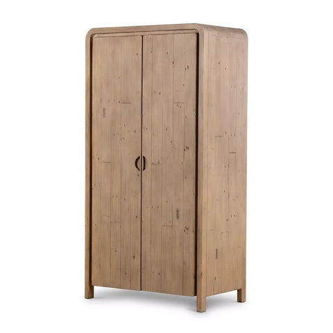 Solid Mango Wood Wardrobe | Spacious Bedroom Storage Furniture – Oakvello