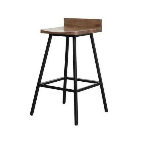 Metal Bar Stool | Industrial Style Kitchen & Bar Seating – Oakvello