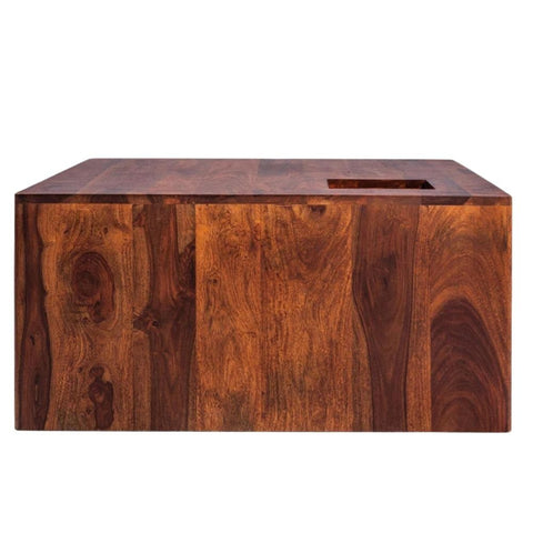 Stylish Solid Sheesham Wood Coffee Table | Living Room Centre Table – Oakvello
