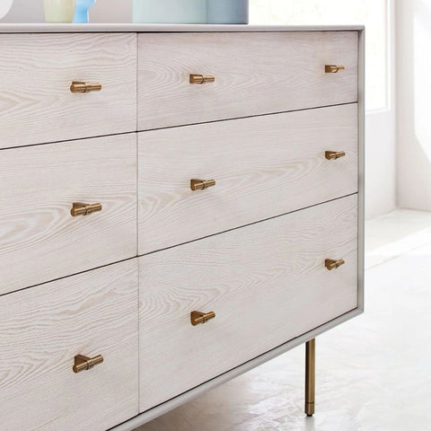 6-Drawer Solid Wood Dresser | Large Bedroom Storage Chest – Oakvello