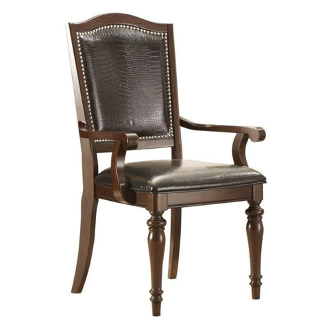 Handmade Solid Teak Wood Arm Chair Set of 2 | Heritage Living Room Seating – Oakvello