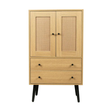 Solid Wood Storage Sideboard with 2 Drawers | Living Room Furniture – Oakvello