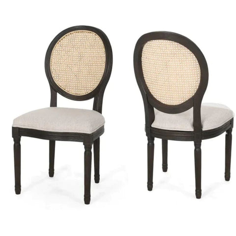 Jodhpuri Unique Dining Chair Set of 2 | Handcrafted Solid Wood Seating – Oakvello