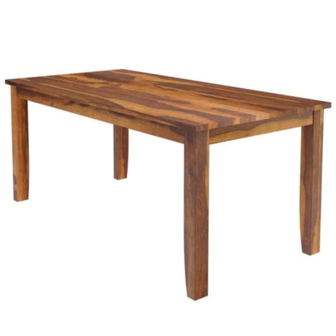 Jaipuri 6-Seater Solid Sheesham Wood Dining Set | Kitchen Furniture – Oakvello
