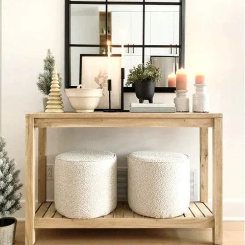 Solid Wood Console Table | Versatile Entryway & Living Room Furniture – Oakvello