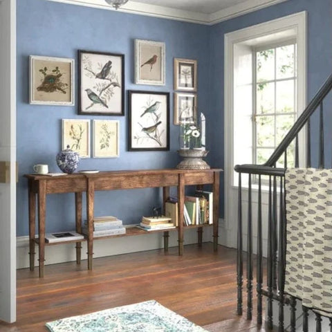 Jodhpuri Solid Wood Console Table | Handcrafted Heritage Entryway Furniture – Oakvello
