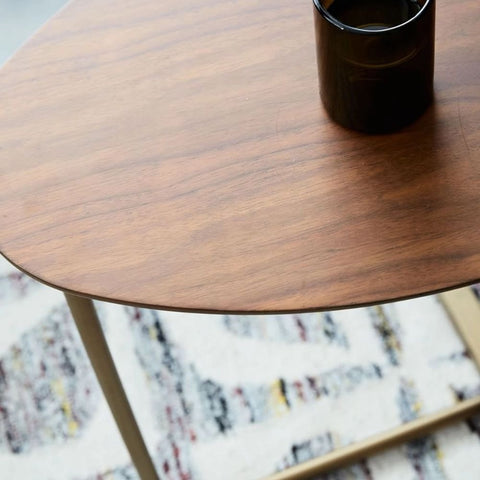 Solid Wood Side Table | Living Room Accent Furniture – Oakvello