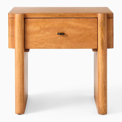 Otto Solid Wood Bedside Table | Bedroom Nightstand – Oakvello