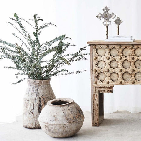 Solid Mango Wood Console Table | Handcrafted Heritage Entryway Furniture – Oakvello