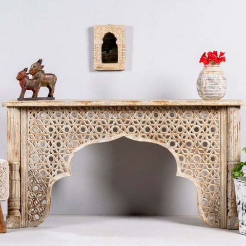 Mango Wood Mozo Console Table
