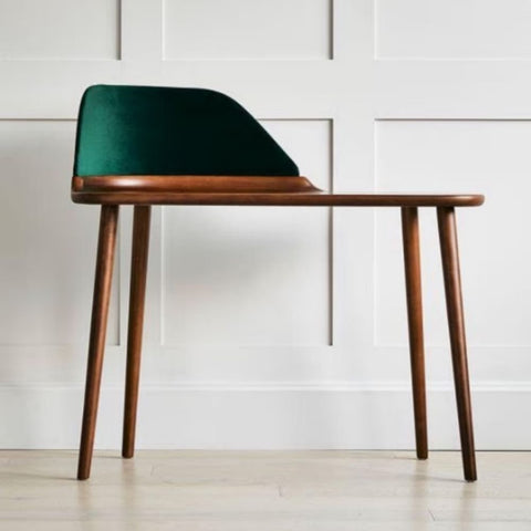 Solid Wood Study Table | Compact Home Office Writing Desk – Oakvello