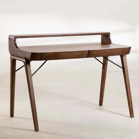 Solid Mango Wood Study Table | Home Office Writing Desk – Oakvello