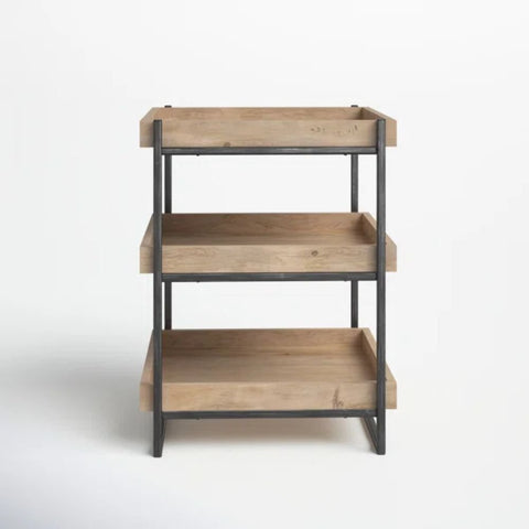 Solid Wood Nesting End Tables | Space-Saving Living Room Accent Furniture – Oakvello