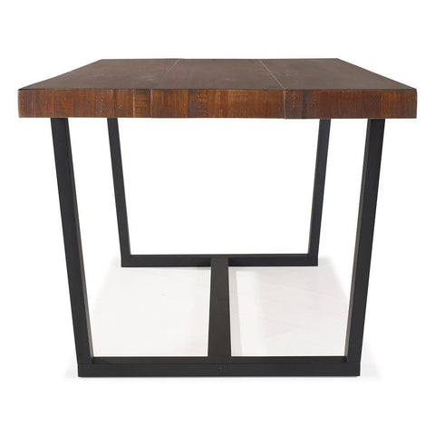 Distressed Solid Wood Dining Table | Rustic Kitchen & Dining Furniture – Oakvello