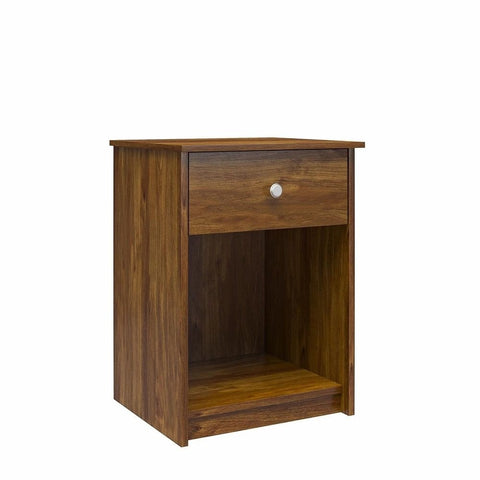 Solid Wood Bedside Table with Drawer | Bedroom Nightstand – Oakvello