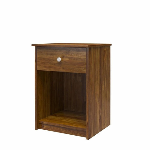 Solid Wood Bedside Table with Drawer | Bedroom Nightstand – Oakvello
