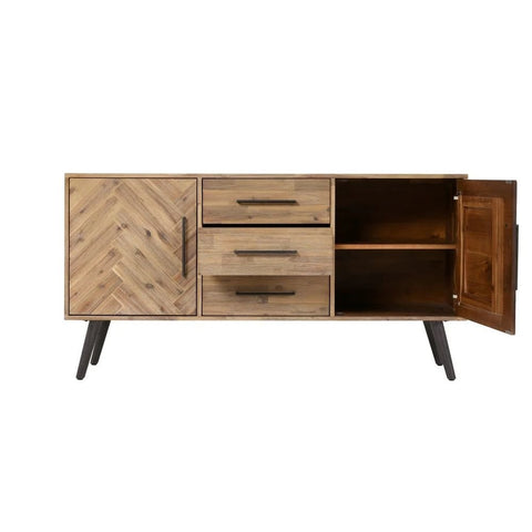 Solid Wood Cabinet | Versatile Living Room & Bedroom Storage – Oakvello