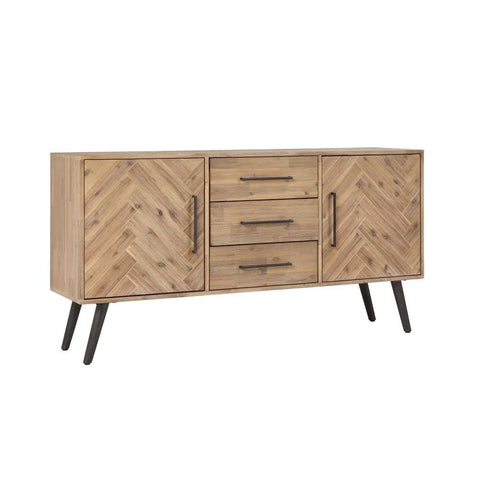 Solid Wood Cabinet | Versatile Living Room & Bedroom Storage – Oakvello