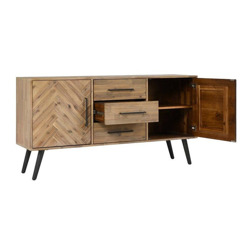 Solid Wood Cabinet | Versatile Living Room & Bedroom Storage – Oakvello