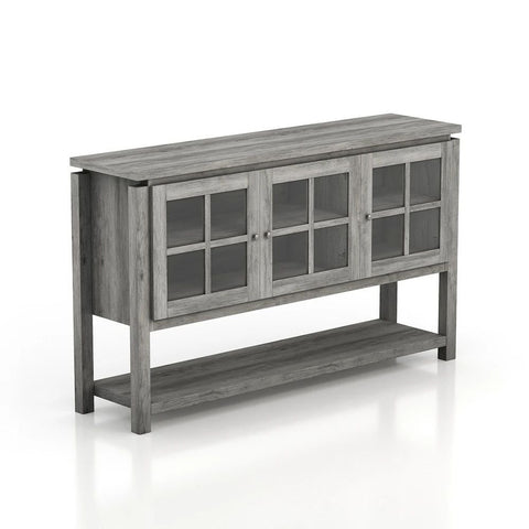 Modern Black Finish Solid Wood Cabinet | Contemporary Storage Furniture – Oakvello