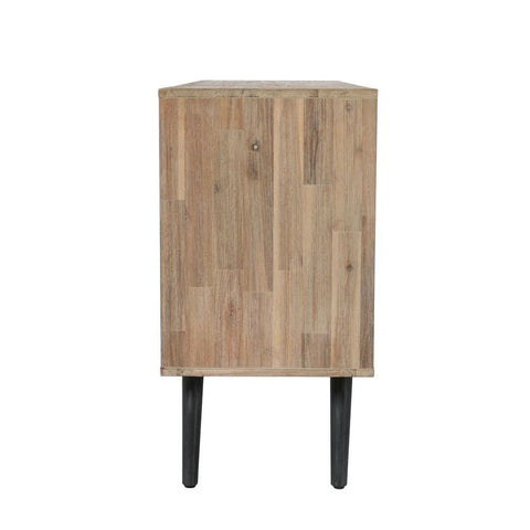 Solid Wood Cabinet | Versatile Living Room & Bedroom Storage – Oakvello