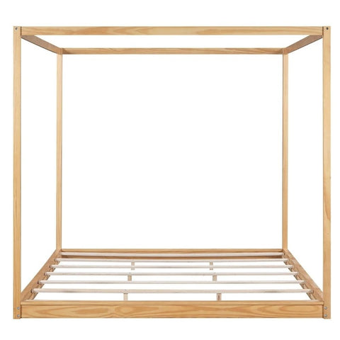 Solid Wood King Size Bed | Spacious Premium Bedroom Furniture – Oakvello