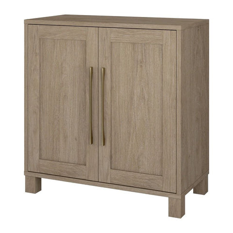 Rectangular Solid Wood Accent Cabinet | Living Room Storage Furniture – Oakvello