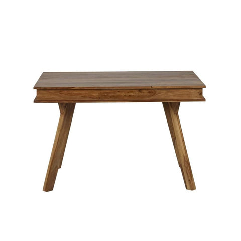Jaipuri Solid Sheesham Wood Medium Dining Table | Kitchen Furniture – Oakvello