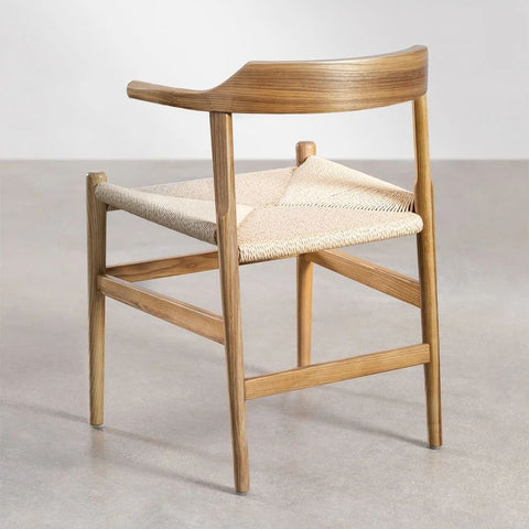 Noel Solid Wood Dining Chair | Classic Kitchen Seating – Oakvello