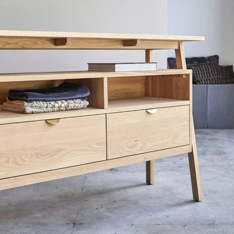 Jaipuri Solid Mango Wood Console Table | Heritage Entryway Furniture – Oakvello