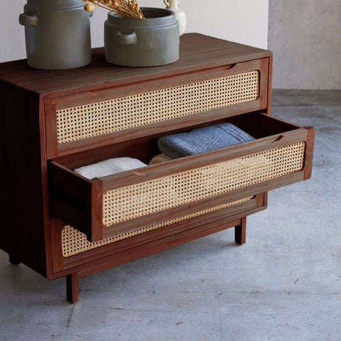 Louis Solid Wood Chest of Drawers | Classic Bedroom Storage Dresser – Oakvello