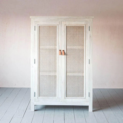 Solid Wood Almirah | Living Room & Bedroom Storage Wardrobe – Oakvello