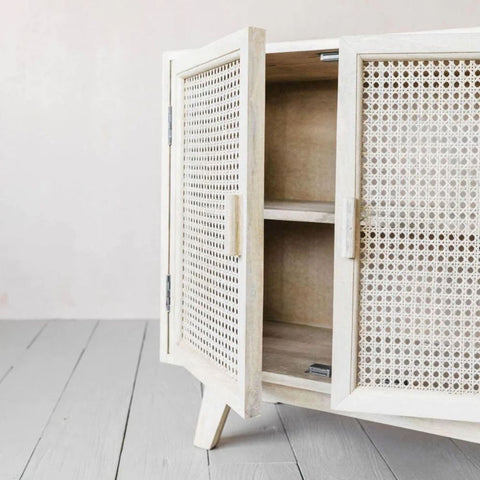 Solid Wood Sideboard | Stylish Living Room Storage Furniture – Oakvello