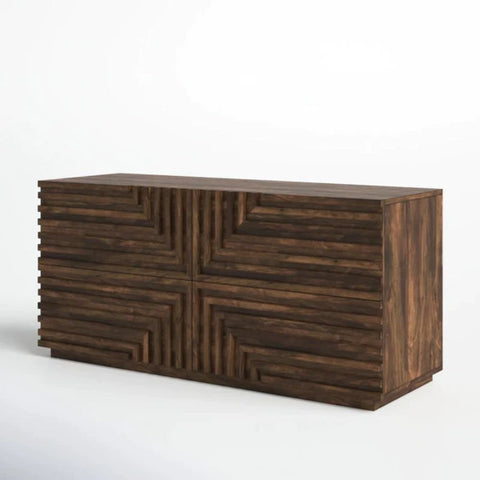 Lexus Solid Wood Chest of Drawers | Premium Bedroom Storage Dresser – Oakvello