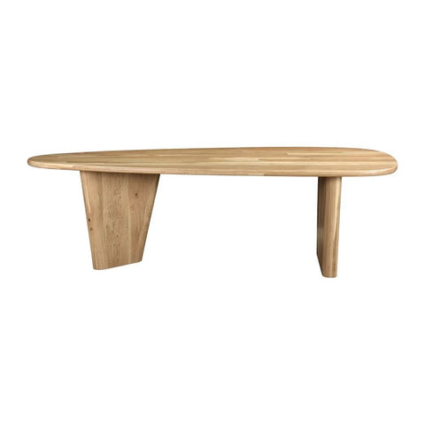 Solid Mango Wood Dining Table | Natural Hardwood Kitchen Furniture – Oakvello
