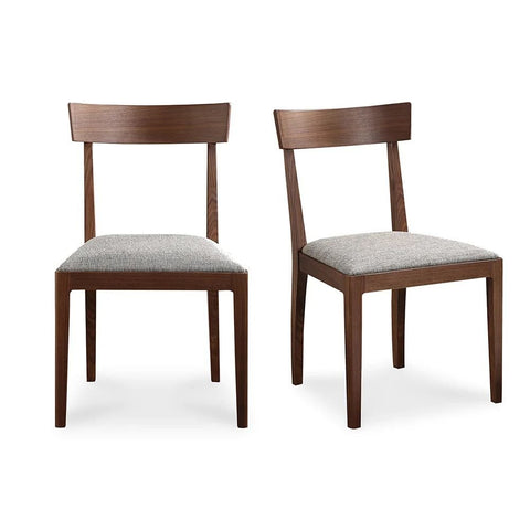 Solid Mango Wood Dining Chair Set of 2 | Kitchen & Dining Seating – Oakvello