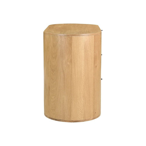 3-Drawer Solid Mango Wood Chest | Bedroom Storage Dresser – Oakvello