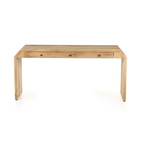 Frasier Solid Wood Study Table | Stylish Home Office Writing Desk – Oakvello