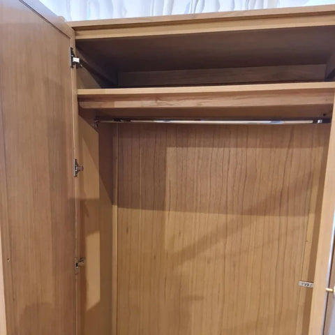 Jodhpuri Bali Style Solid Wood Wardrobe | Handcrafted Bedroom Storage – Oakvello