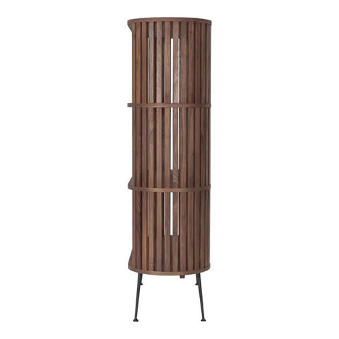 3-Shelf Solid Mango Wood Bookshelf | Living Room Display Storage – Oakvello